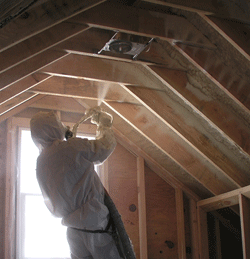 Hartford CT attic spray foam insulation